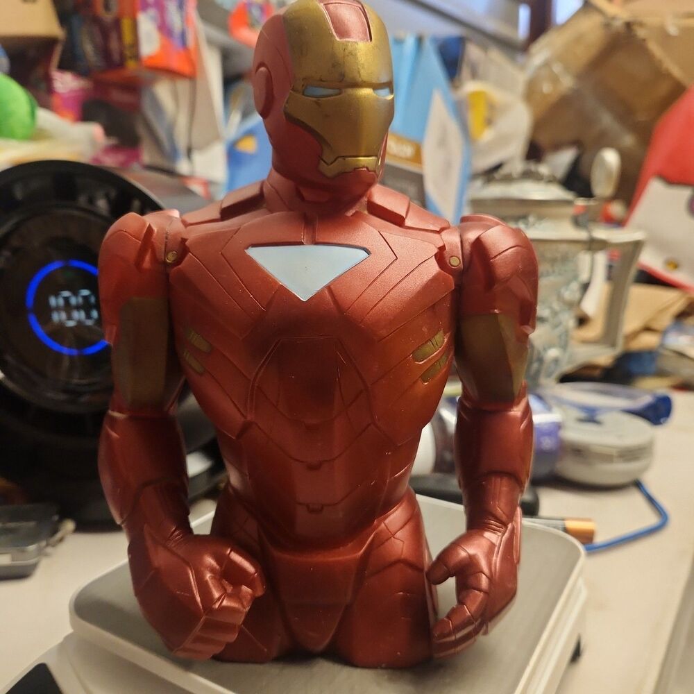 Marvel Avengers Iron Man Monogram Vinyl Bust Coin Piggy Bank